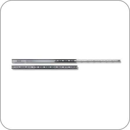 Направляющие шариковые без доводчика (182 арт. PK-0Н17182 код 14-0172)