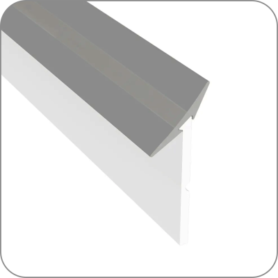 Плинтус для столешниц гибкий СИЛИ прозрачный, №09 RUS, 4200