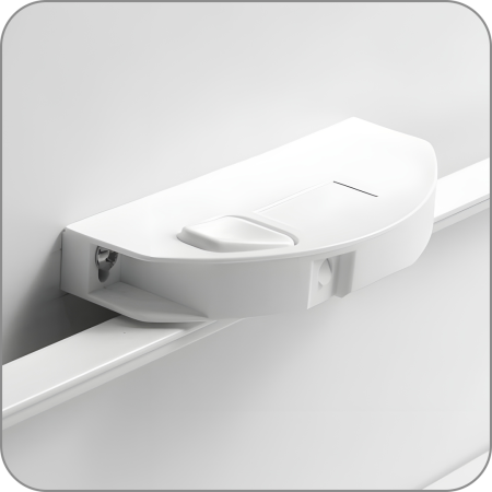 Поводок для внутреннего ящика BOYARD (Белый арт. Q-0580 код 14-0179)