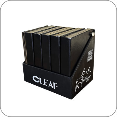 Образцы, Cleaf, TSS плиты, коллекция 2024, коробка 5 вееров