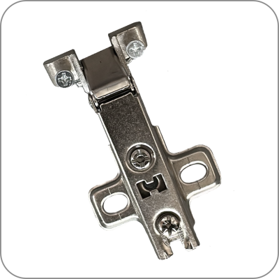 Петля под узкий алюм. профиль, накладная, беспружинная