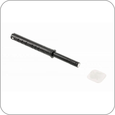 Толкатель GTV с магнитным окончанием, врезной, Антрацит