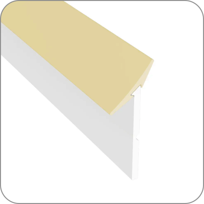 Плинтус для столешниц гибкий СИЛИ Бежевый, №10 RUS, 4200