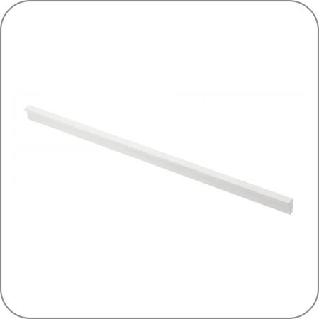 Ручка мебельная PILLAR (Белый матовый, 160 арт. UA-PILLAR-160-10M код )
