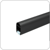 Профиль-штанга для LED подсветки (Черный арт. Q-5281 код )