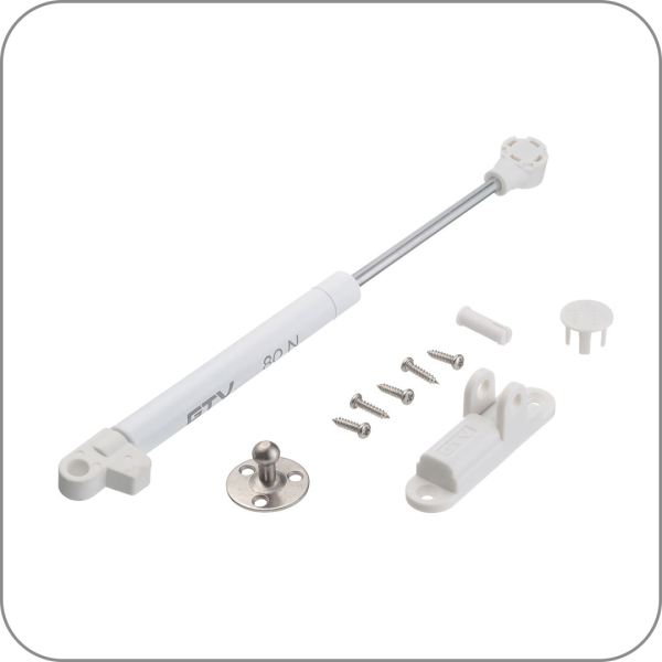 Подъемник газовый GTV, с амортизатором, без регулировки (Белый, 50 арт. PD-GAMB050-N10 код 2-0023)