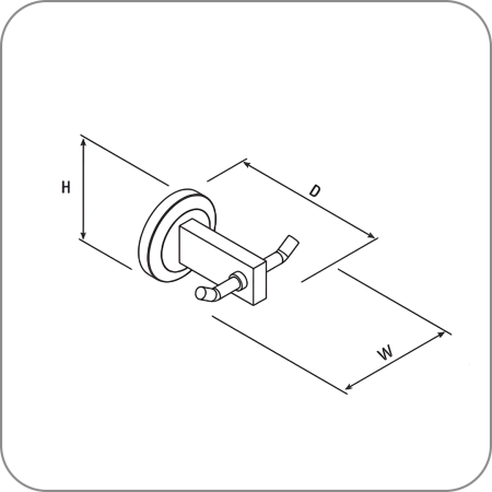 S-8706 Крючки для халата, Dream series