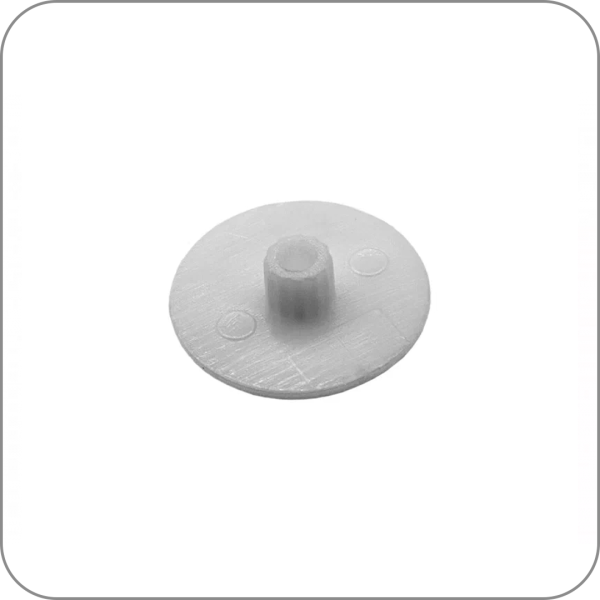 Заглушка эксцентриковой стяжки J6-10B (Белый, 10мм арт. ЦБ-9734/1 код )