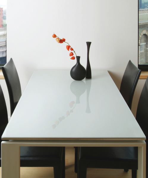 Компакт-плита C703 4200х1320х12 Белый ледяной/ Черная сердцевина