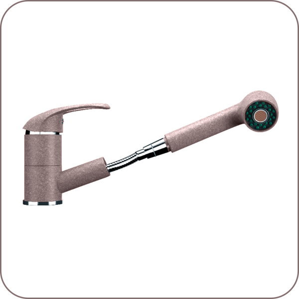 Смеситель, U-002 (311 - Cветло-розовый арт. U-002-311 код 31-0962)