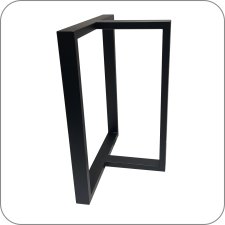 Опора LOFT T-образная, 1070*445*250, Q-6007 , 1070*445*250 (Черный матовый)