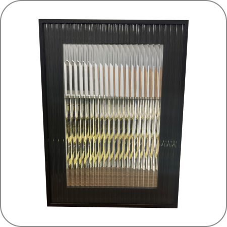 Образцы, Таурус, Фасад из ал.профиля со стеклом, 300х400, в ассортименте