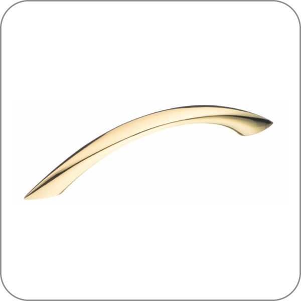 Ручка скоба Тип №2 (Золото, 96 арт. Q-1825 код 15-0376)