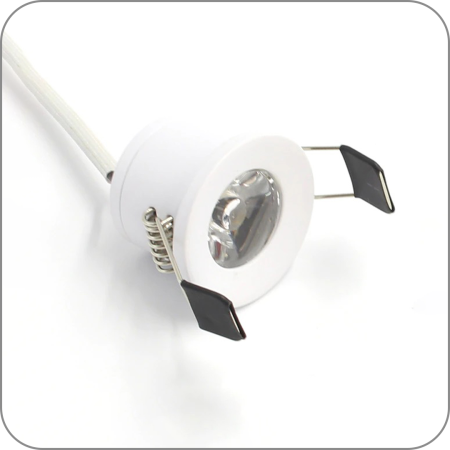 Светильник LED МИНИ для подсветки в полку или карниз, 1,5 W (Белый арт. Q-7016 код 27-0015)