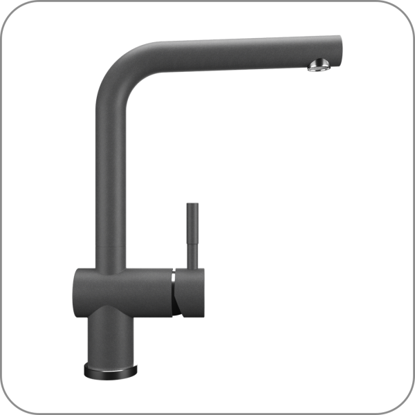 Смеситель U-022 (U-022-342 графит  арт. U-022-342 графит  код )