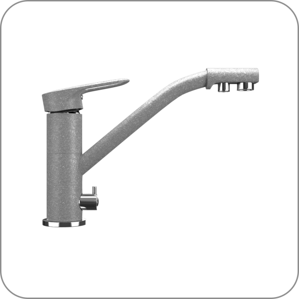 Смеситель, U-010 (342 - Графитовый арт. U-010-342 код 31-0478)