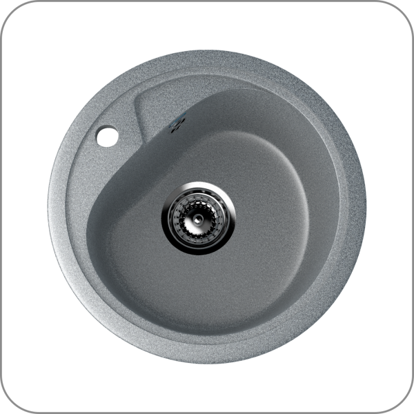 Мойка круглая, мин. база 400 мм, U-500 (309 - Темно-серый арт. U-500-309 код 31-0283)