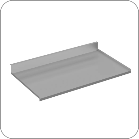 Алюминиевый поддон под мойку, STARAX (Серый, 500 арт. S-2271 код 8-0044)