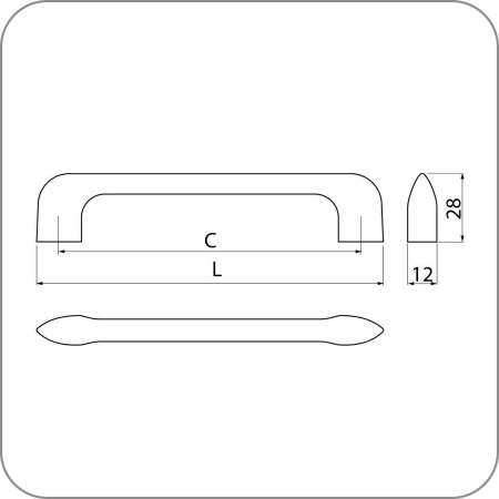 Ручка MILAN (Черный матовый, 256 арт. UZ-MILAN-256-20M код  арт. UZ-MILAN-256-20M код )