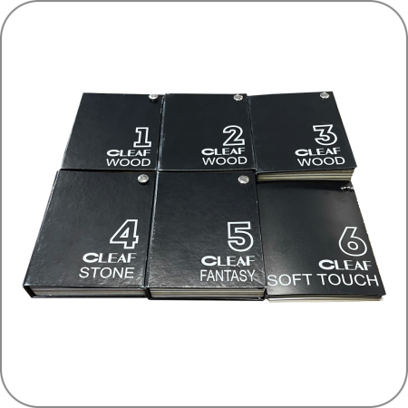 Образцы, Cleaf, TSS плиты, коллекция 2024, коробка 5 вееров