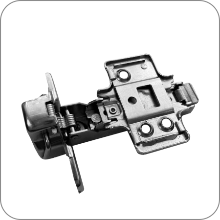 Петля с регулируемым доводчиком, Накладная