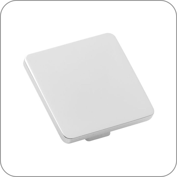 Ручка HILL кнопка (Хром, 16 арт. GZ-HILL-1-01 код 15-0236)