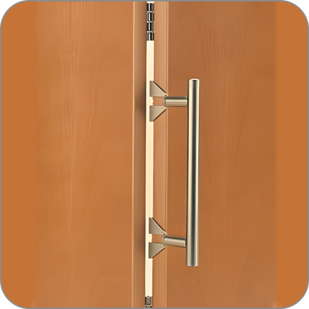 Адаптер для ручки для складных дверей