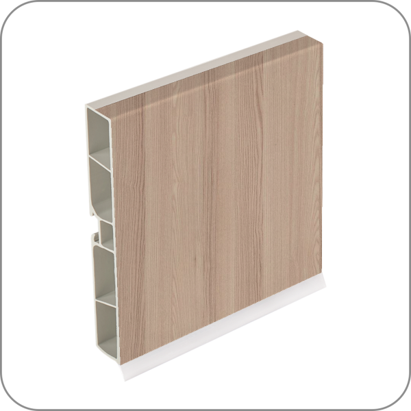 Цоколь кухонный PVC  4 м (Н-100 мм, Ясень шимо светлый арт. Q-0294 код 20)