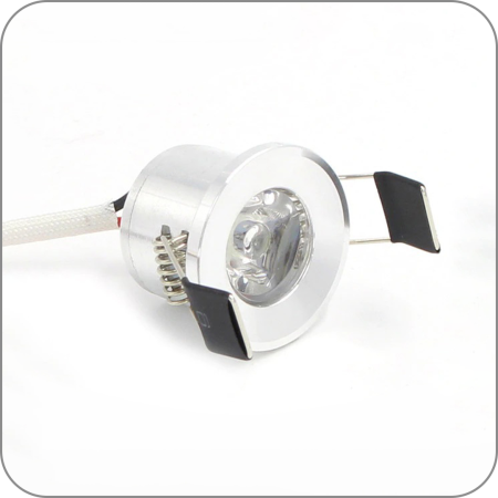 Светильник LED МИНИ для подсветки в полку или карниз, 1,5 W (Хром арт. Q-7018 код 27-0134)