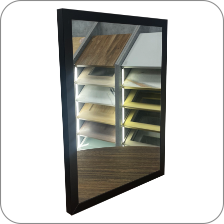 Образцы, Таурус, Фасад из ал.профиля со стеклом, 300х400, в ассортименте