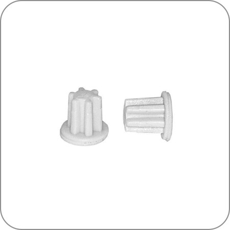 Заглушка для технологических отверстий, 7 мм (Белый арт. Q-0048 код 20-0271)