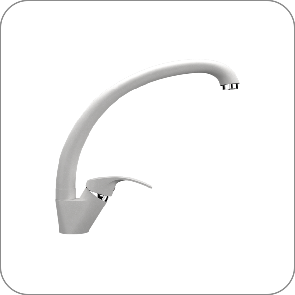 Смеситель, U-007 (341 - Молочный арт. U-007-341 код 31-0457)