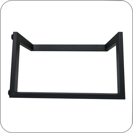 Опора LOFT " Дзета", профиль 60*30*2 (Черный матовый, 820*595*595 арт. Q-6047 код 16-0070)