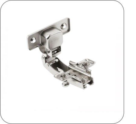 Петля GTV, под фальшпанель, беспружинная, Накладная, Евровинт