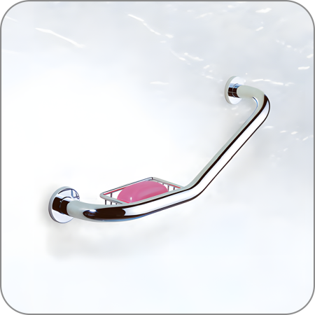 S-8823 Поручень для ванны, угловой (хром)