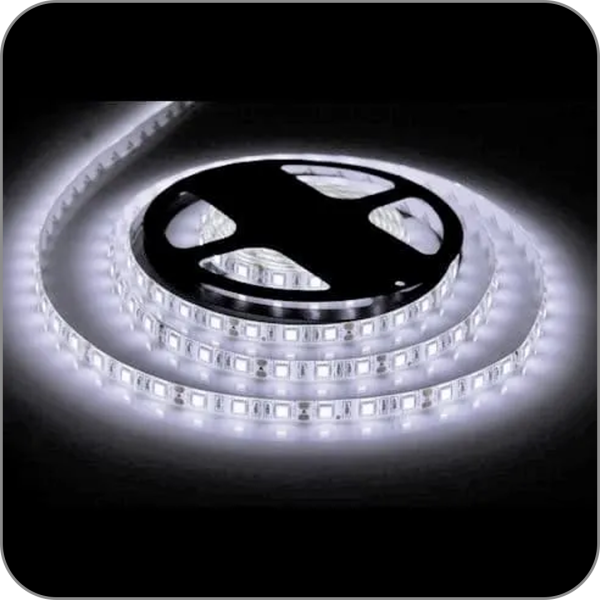 Светодиодная лента, Влагостойкая 5050, цветная, 14,4 W