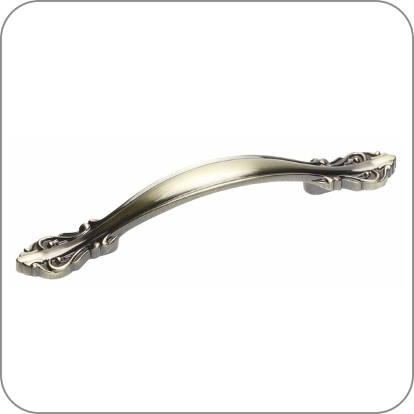 Ручка WERONA (Античная латунь, 128 арт. UZ-WERON-128-09 код 15-0142)