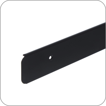 Торцевая планка  38 мм (Черный матовый, 600 арт. Q-0043 код 9-0039)
