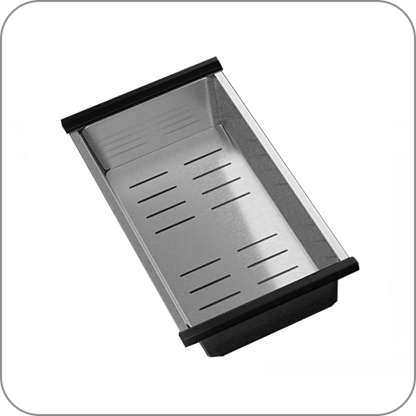 Мойка STEEL из пищевой стали, 780 х 500 (Silk brush арт. STEEL 780х500 код )