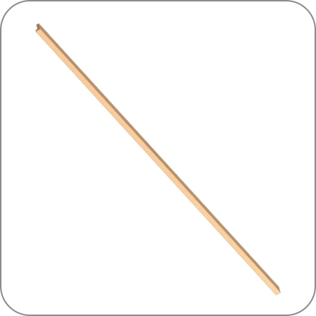 Ручка накладная увеличенной длины Модерн 1 Асимметрия (Модель 1, Золото матовое, 1000 Асимметрия арт. Q-0544 код 15-0939)