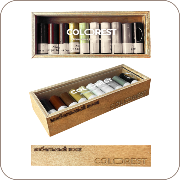 Набор мягких восков (10шт)  (10 шт арт. 852100 код )