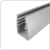 Алюмин. профиль для торц. подсветки стеклянных полок 4-6 мм (Алюмин. профиль для торц. подсветки стеклянных полок 4-6 мм арт. Q-4567 код 27-0061 арт. Q-4567 код 27-0061)