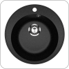 Мойка круглая Practik PR-M 475 (004 - Черный оникс арт. PR-M 475-004  код 31-1062)