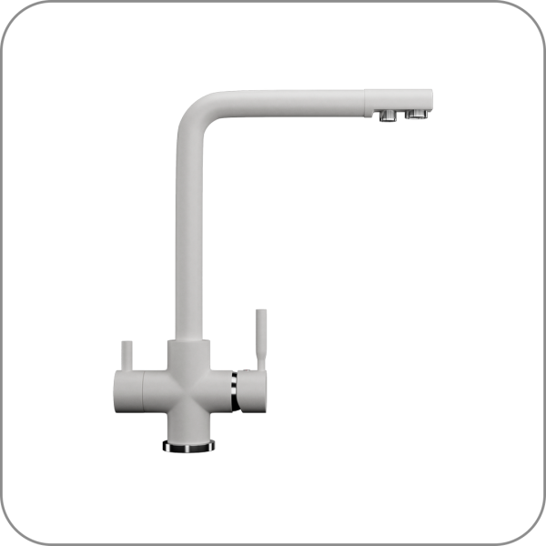 Смеситель, U-016 (341 - Ультра-белый арт. U-016-341 код 31-0521)