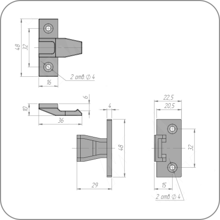 Teks крепление 