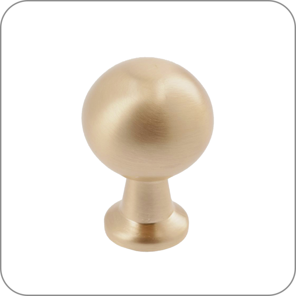 Ручка NORD (Брашированное золото, knob арт. GZ-NORD-1-18)
