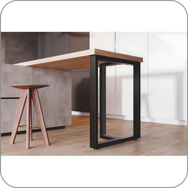 Опора LOFT "Каппа", профиль 60*30*2 (Белый матовый, 725*595*300 арт. Q-6000 код 16-0074)