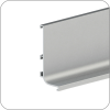 Профиль Eco3 GOLA L-образный (Алюминий матовый гладкий, 4000 арт. Q-7120 код 15-0957)