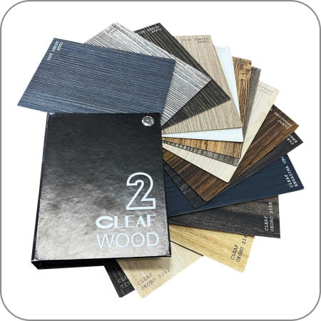 Образцы, Cleaf, TSS плиты, коллекция 2024, коробка 5 вееров