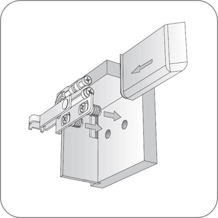Навес "Scarpi-4" комплект (правый+левый)